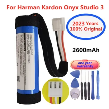 100% Оригинальный Аккумулятор PR-633496 2600 мАч Для Harman Kardon Onyx Studio 3 Onyx Studio3 Динамик Плеер Батареи Bateria + Инструменты