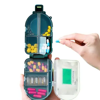 Медицинский резак для таблеток, маленький резак для таблеток, коробка для хранения таблеток, портативный артефакт на четверть или половину таблетки